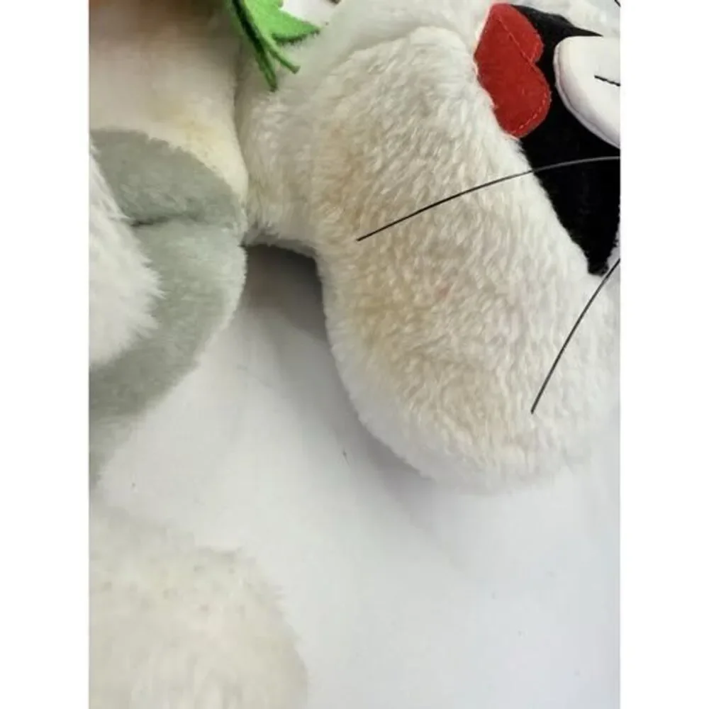 Vintage 1990 Bugs Bunny Plush Christmas stocking Smoke Free Home